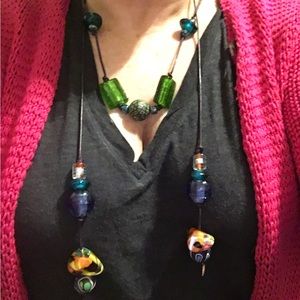 Custom Lariats! Choose feature beads, colors, length - and a “fitting” included!